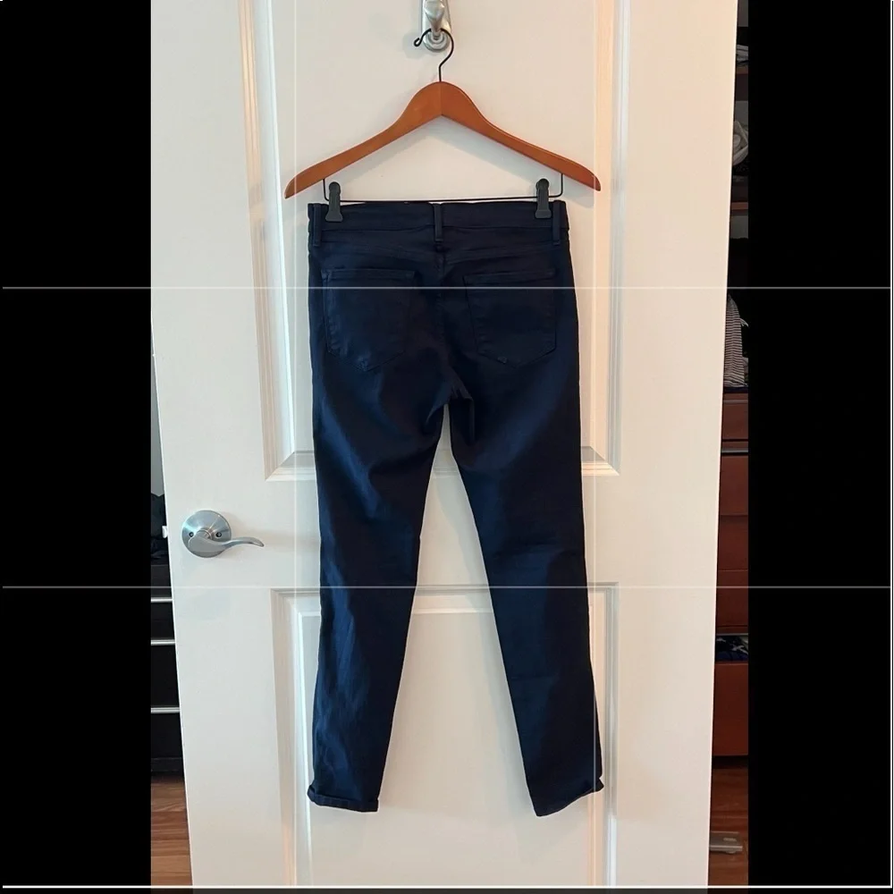 Frame Denim Le Skinny De Jeanne Jeans In Deep Blue Dive